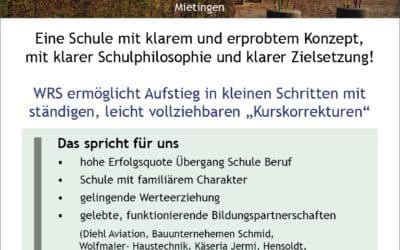 Unser neuer Flyer ist fertig.